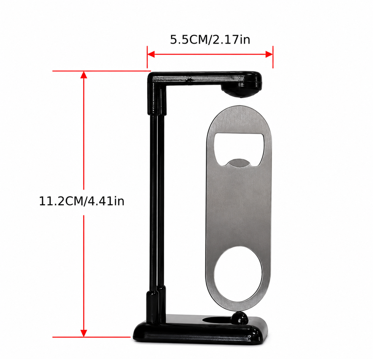 Floating bottle opener