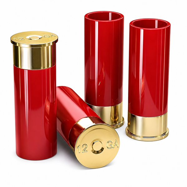 Shot gun shells shot glasses